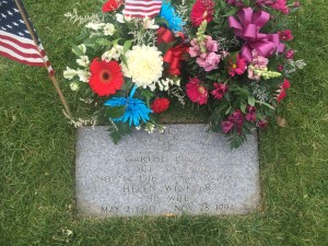 Lenora's parents at Fort Williams,  Salt Lake City, Utah