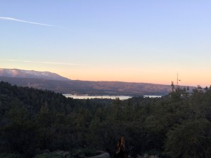 Early morning of Big Bear