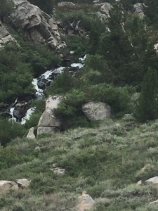 Waterfall on Kearsarge trail