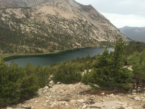 Lake on the way to Glenn Pass.  Nice views but Glenn Pass is a harder ascend that I thought it would be