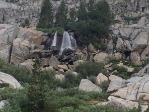 Probably my favorite scene.  Waterfall gushing from the trees