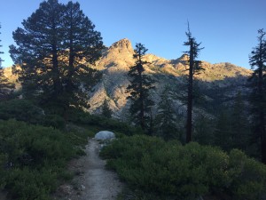 View from campsite