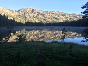 Wilma Lake in the morning