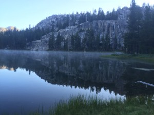 Wilma Lake in the morning