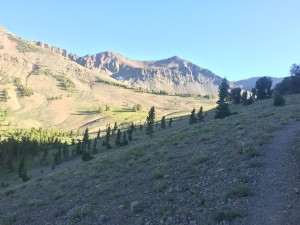 Sonora Pass ascent