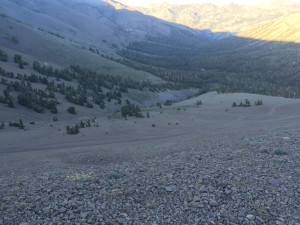 Sonora Pass ascent