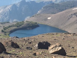 Lake on the way down to Hwy 108 from Sonora Pass