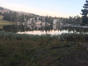 Early morning at Showers Lake