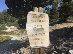 Entering Desolation Wilderness