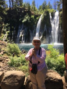 Lenora at Burney Falls, Thank you Sonia